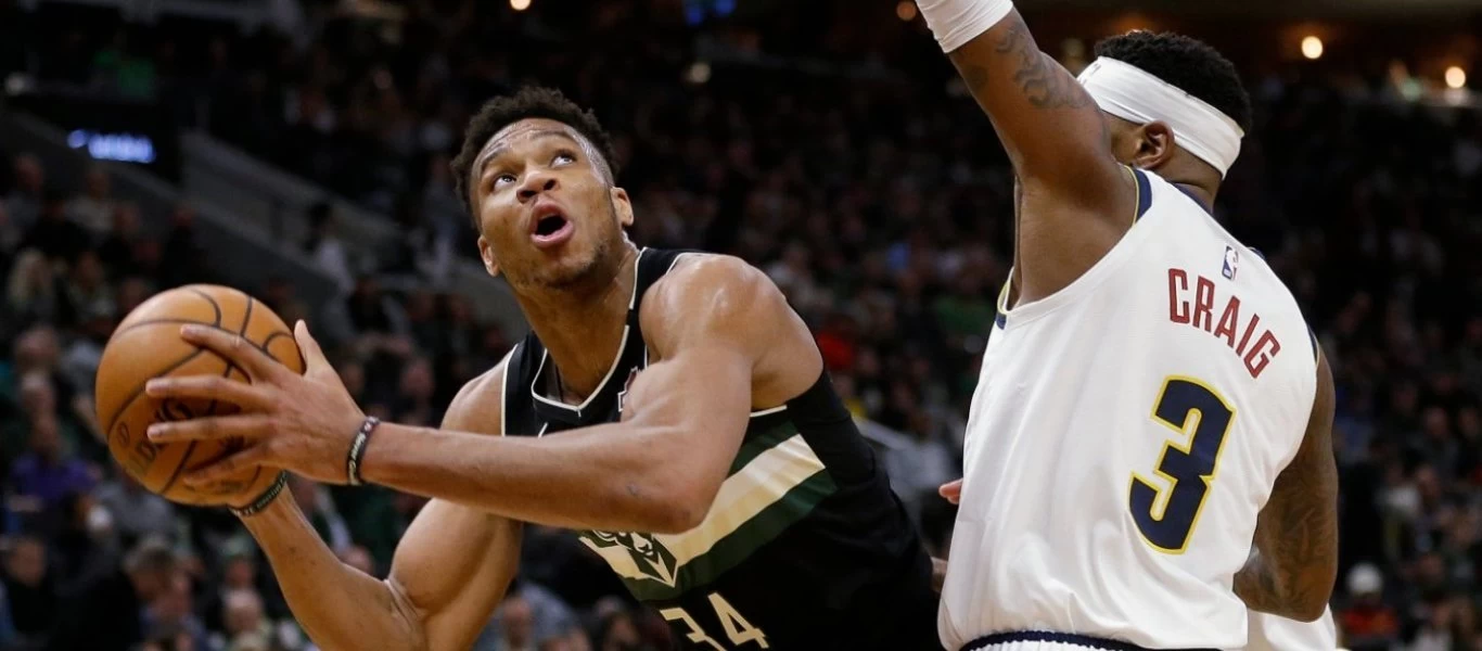 NBA: «Εκτυφλωτικός» Αντετοκούνμπο - «Άγγιξε» το triple double ο «Greek Freak» (βίντεο)